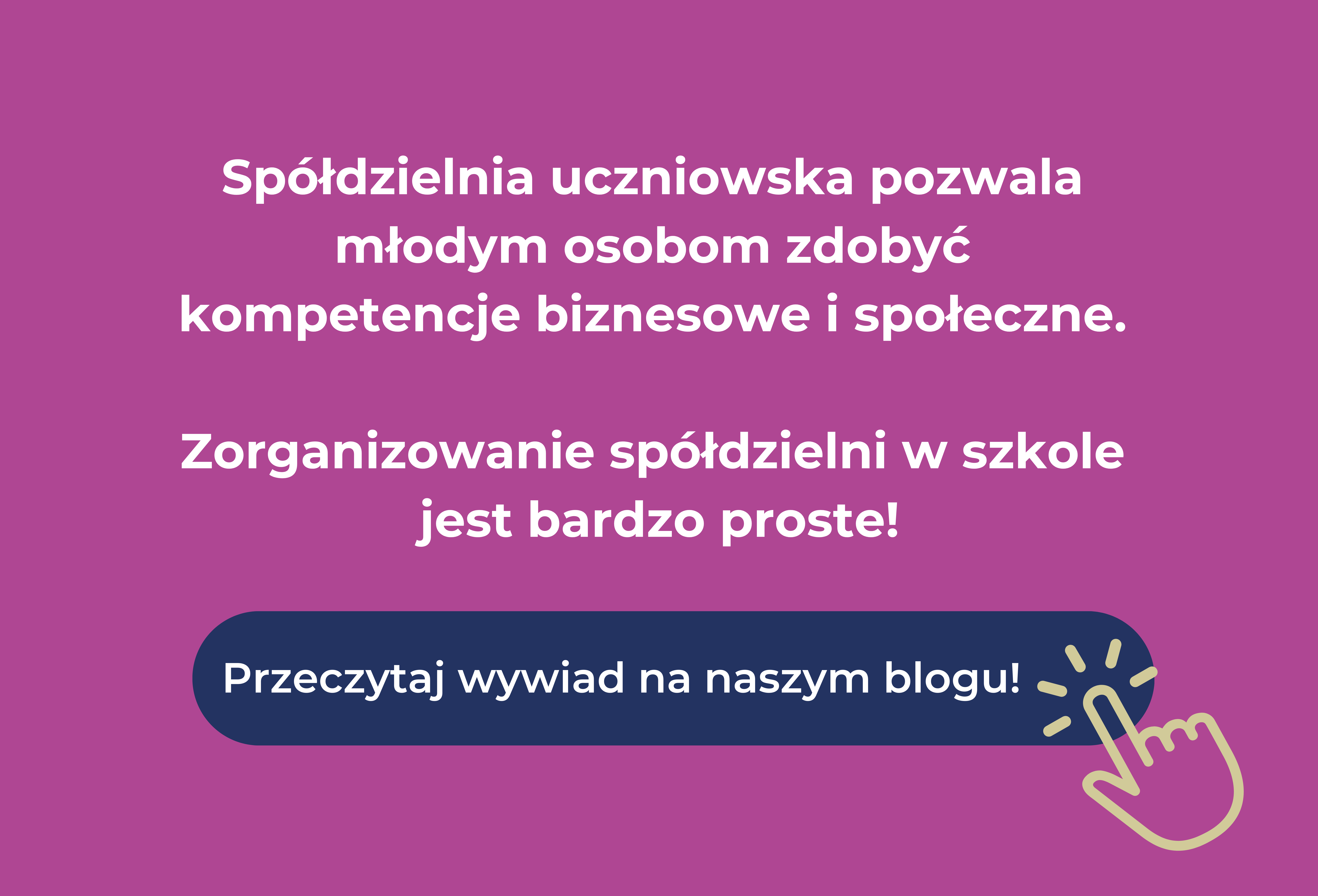 Spółdzielnia uczniowska. Czyli szkoła demokracji i biznesu